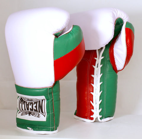 Necalli Professional Boxing Gloves - Leather Edged Seam w/ Double Stitching *Unattached Thumb*