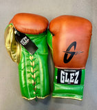 GLEZ x NECALLI Professional Premier Leather Boxing Gloves
